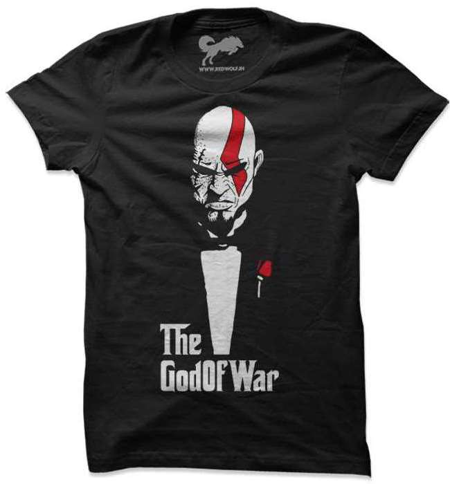 God Of War And Death T-shirt The Godfather Tees Redwolf