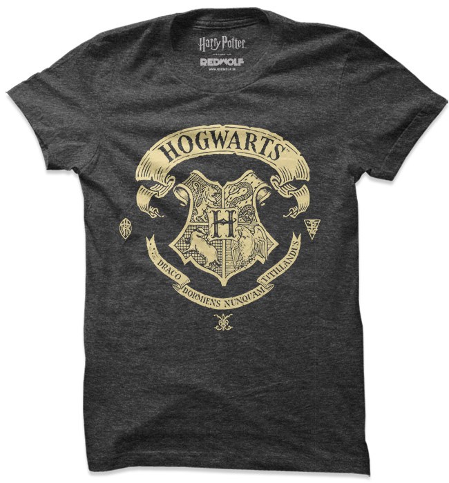 Hogwarts Crest T-shirt | Official Harry Potter Merchandise | Redwolf