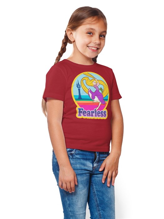 

Redwolf - Fearless - Disney Official Kids T-shirt-small-(5-6-years), Red