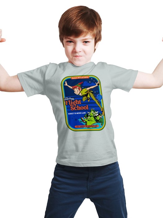 

Redwolf - Flight School - Disney Official Kids T-shirt-large-(9-10-years), Cement