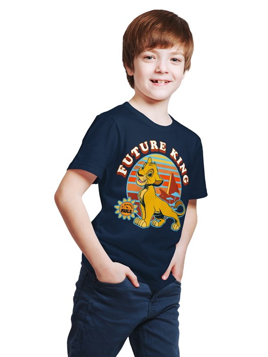 

Redwolf - Future King - Disney Official Kids T-shirt-small-(5-6-years), Navy blue