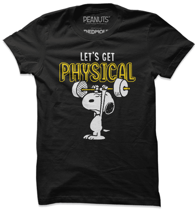 

Redwolf - Let' Get Physical - Peanuts Official T-shirt