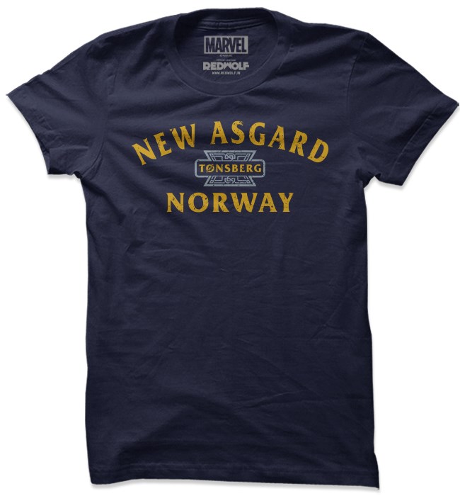 

Redwolf - New Asgard - Marvel Official T-shirt, Navy blue