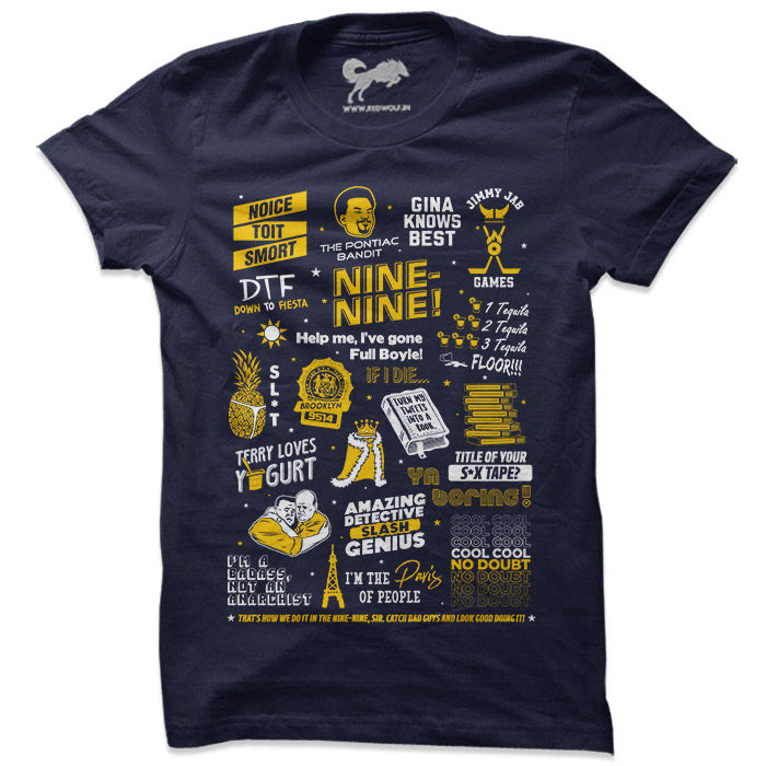 

Redwolf - Nine-Nine Infographic, Navy blue