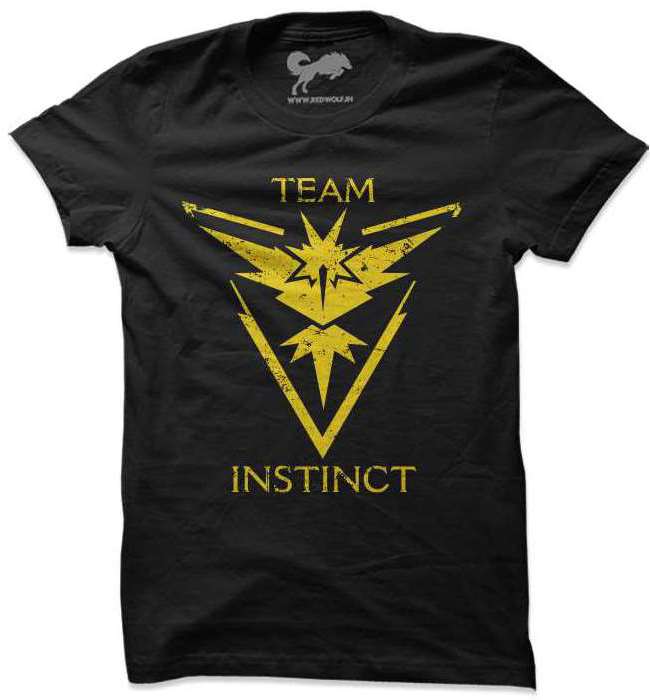 Team Instinct T Shirt Redwolf