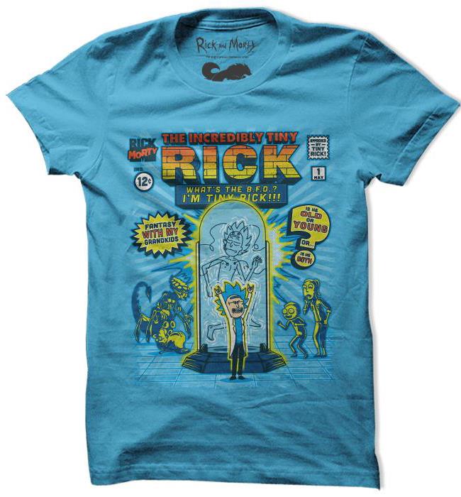 

Redwolf - Tiny Rick - Rick And Morty Official T-shirt