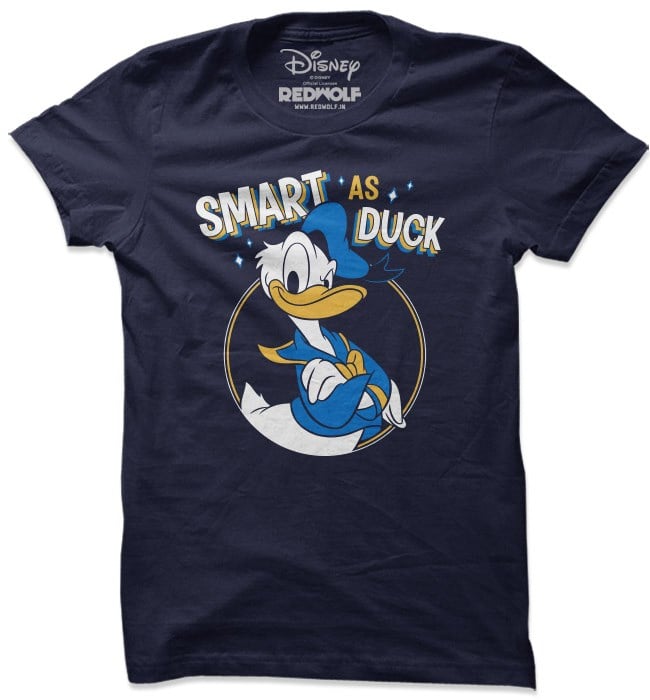 

Redwolf - Smart As Duck - Disney Official T-shirt, Navy blue