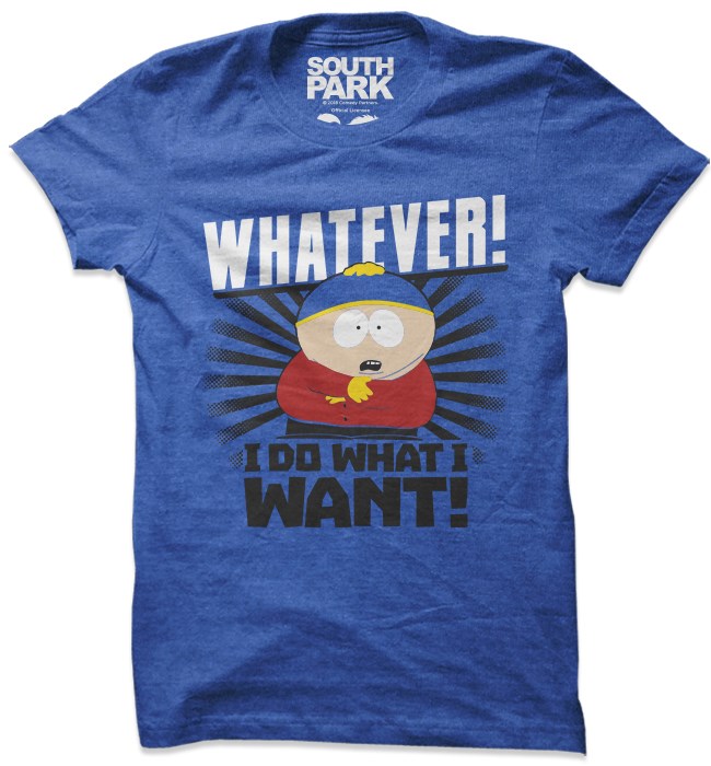 Whatever! T-shirt | South Park T-shirts | Redwolf