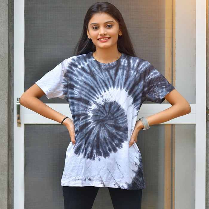 Deep Navy Galaxy Tie-dye Unisex T-shirts 