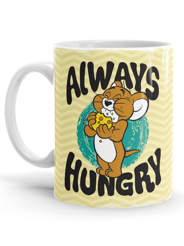 Always hungry. Кружка том и Джерри. Jerry с кофе. Том и Джерри кофе. Tom is hungry.