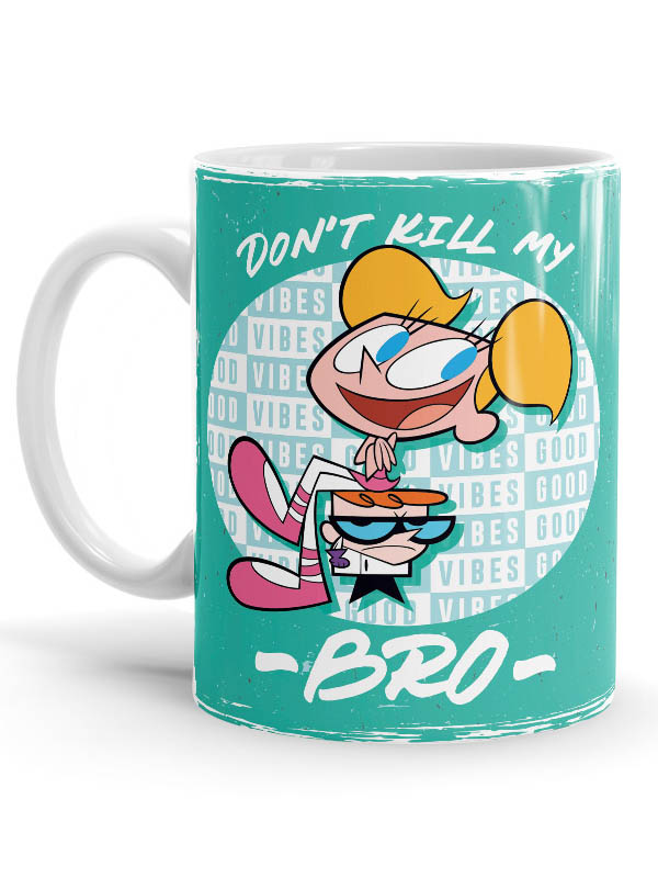 

Redwolf - Don't Kill My Vibes - Dexter's Laboratory Official Mug, Multi-coloured