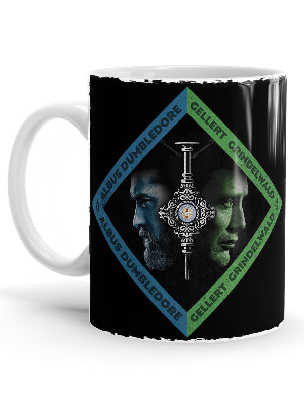 

Redwolf - Dumbledore X Grindelwald - Fantastic Beasts Official Mug, White