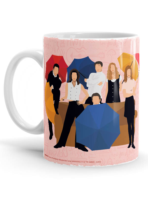 

Redwolf - Friends: Umbrella - Friends Official Mug, Multi-coloured