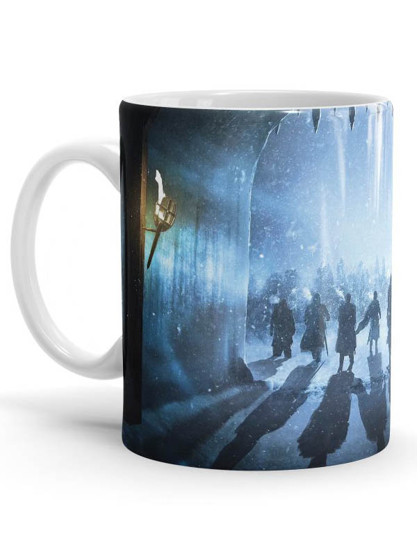 

Redwolf - East Watch - Game Of Thrones Official Mug, White