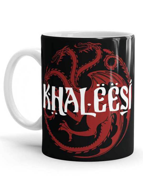 

Redwolf - Khaleesi - Game Of Thrones Official Mug, White