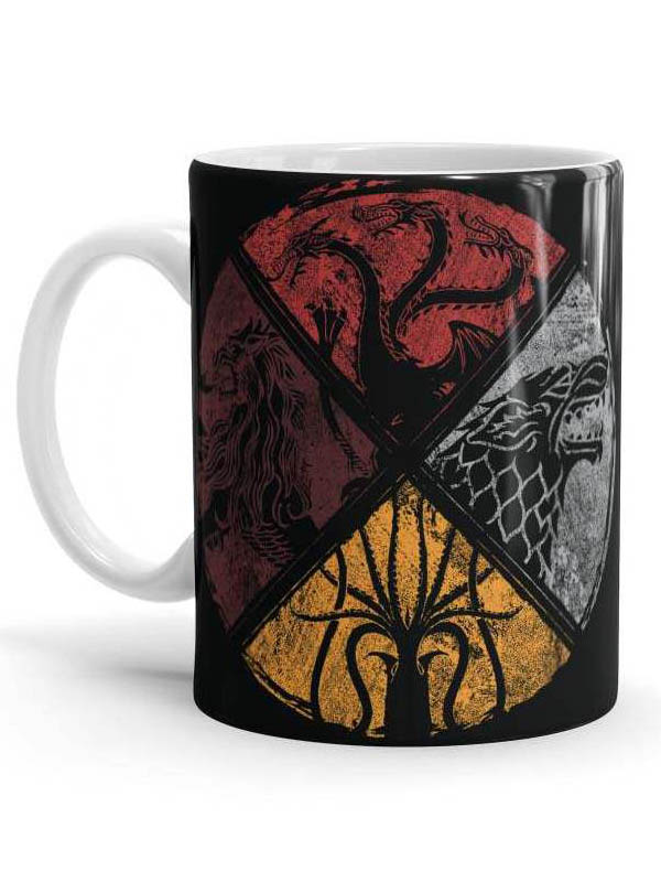 

Redwolf - Sigil Shield - Game Of Thrones Official Mug, White