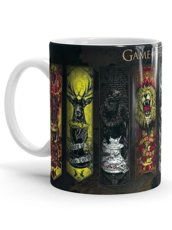 

Redwolf - The Scrolls - Game Of Thrones Official Mug, White