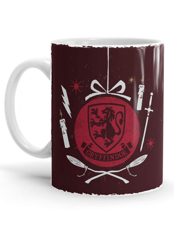 

Redwolf - Gryffindor Christmas - Harry Potter Official Mug, White