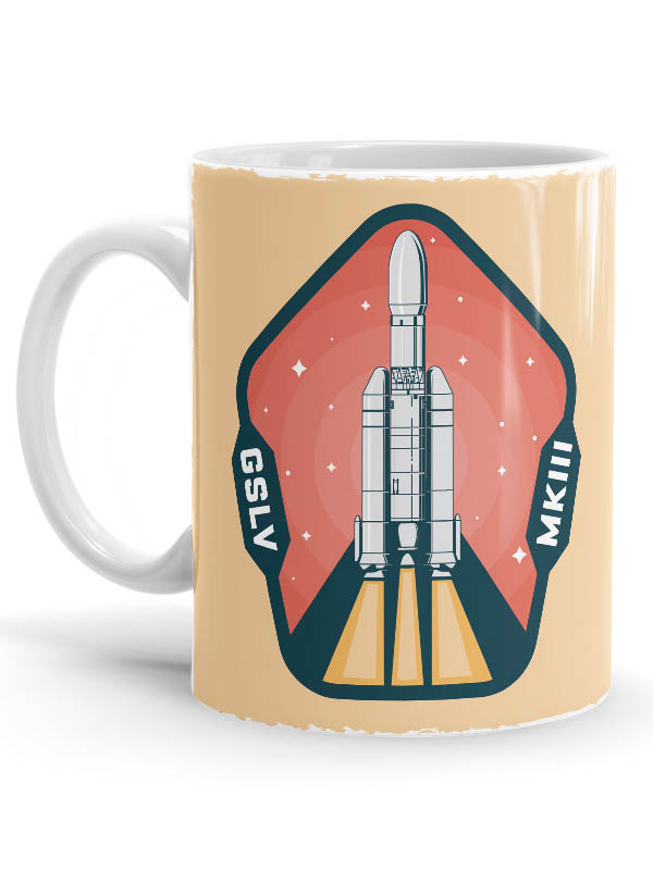 

Redwolf - GSLV MKIII - ISRO Official Mug, Multi-coloured