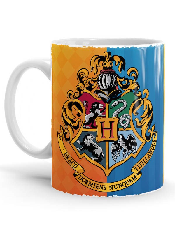 

Redwolf - Hogwarts Crest - Harry Potter Official Mug, White