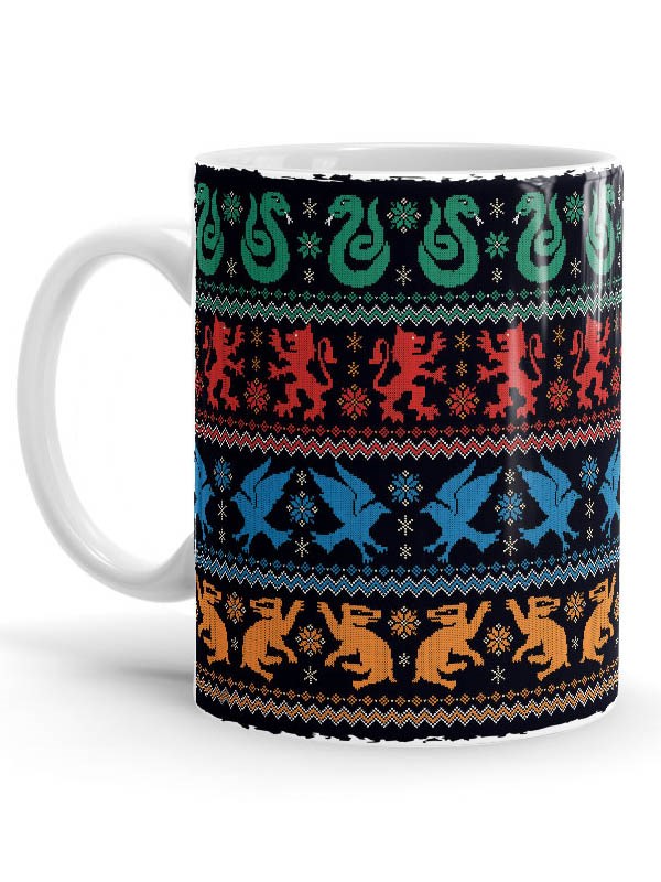 

Redwolf - Hogwarts House Pattern - Harry Potter Official Mug, White