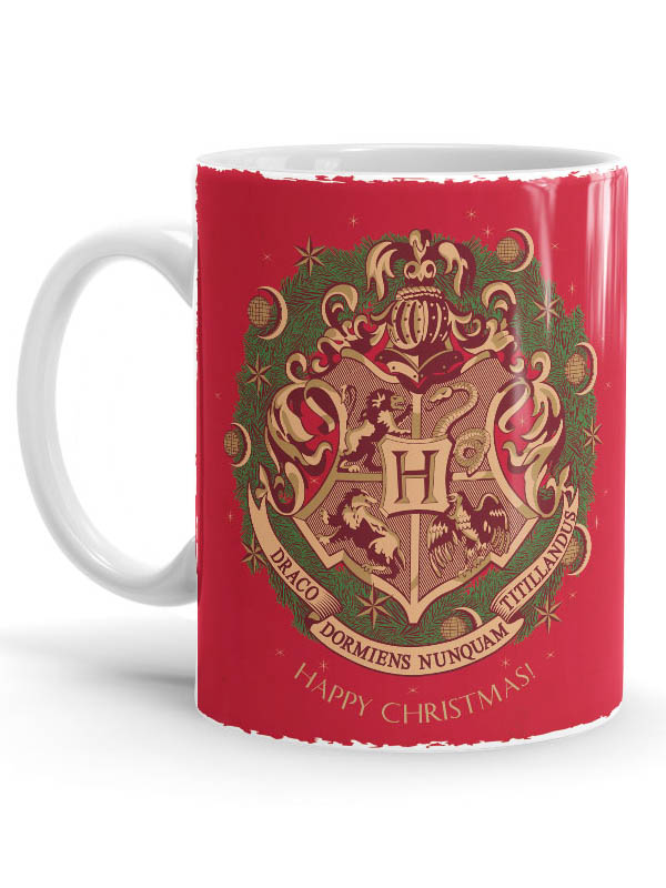 

Redwolf - Hogwarts Wreath - Harry Potter Official Mug, White