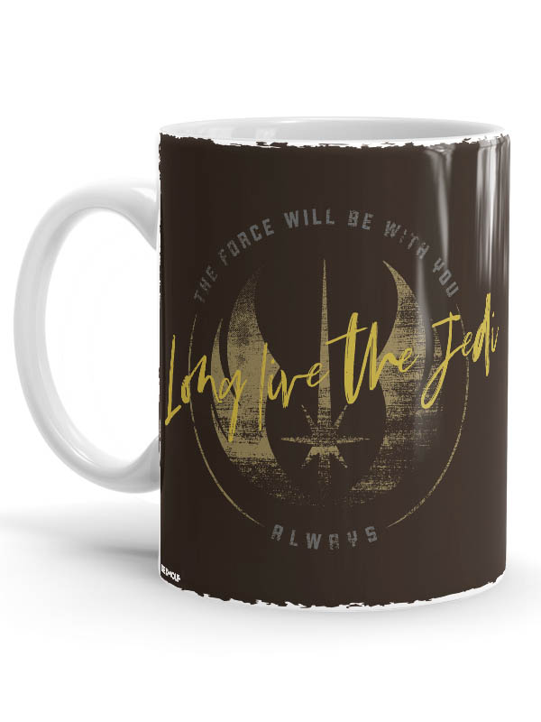 

Redwolf - Long Live The Jedi - Star Wars Official Mug, White