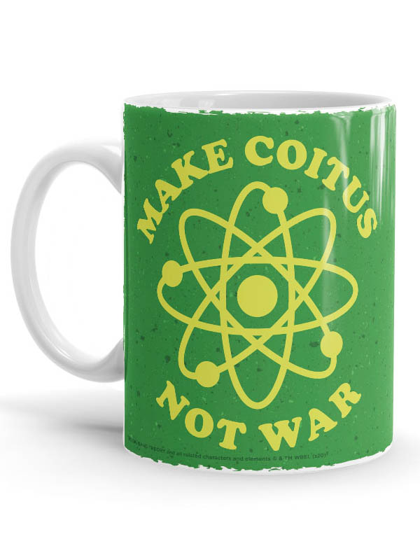 

Redwolf - Make Coitus - The Big Bang Theory Official Mug, Green