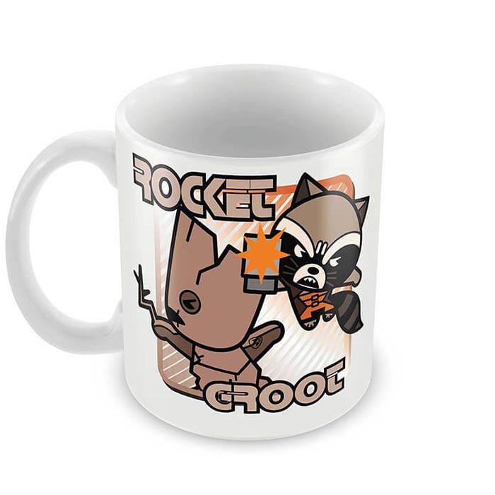 

Redwolf - Rocket Groot - Kawaii Art - Official Rocket Raccoon Coffee Mug