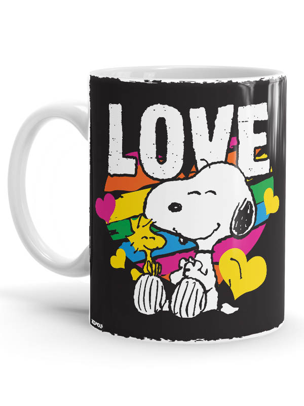 

Redwolf - Love - Peanuts Official Mug, Multi-coloured