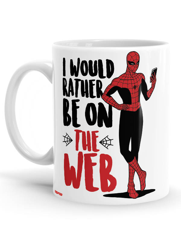 

Redwolf - Rather Be On The Web - Marvel Official Mug, Multi-coloured