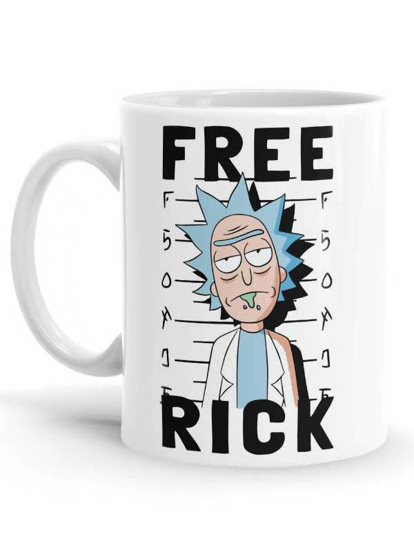 

Redwolf - Free Rick - Rick And Morty Official Mug, White