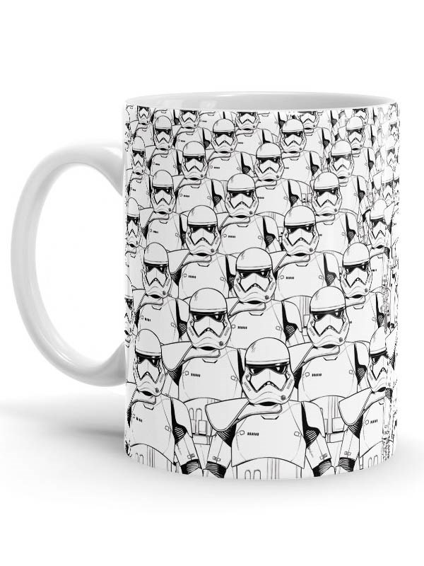 

Redwolf - Trooper Army - Star Wars Official Mug, White