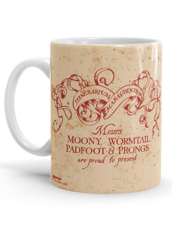 

Redwolf - The Marauder's Map - Harry Potter Official Mug, White