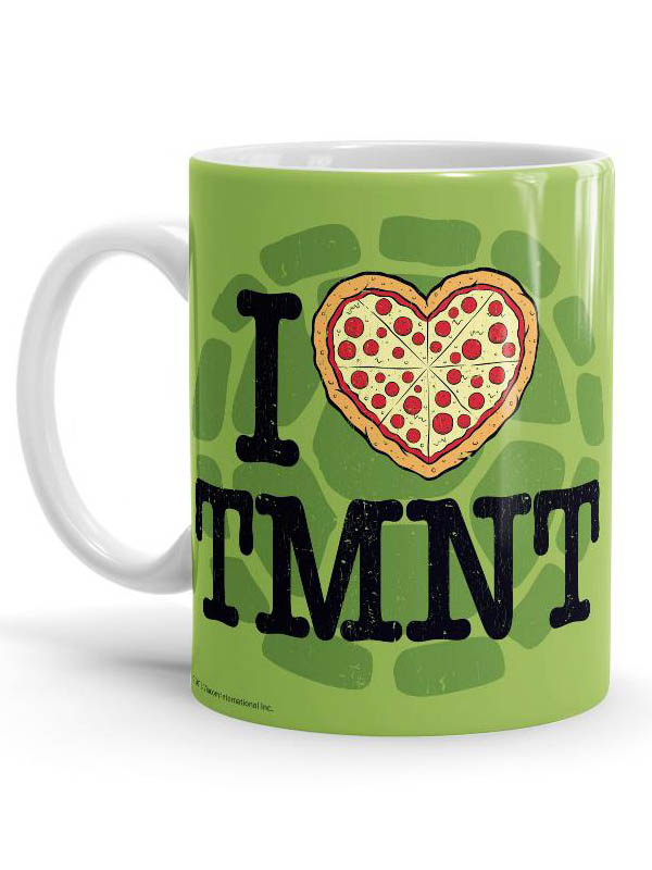 

Redwolf - I Heart TMNT - TMNT Official Mug, White