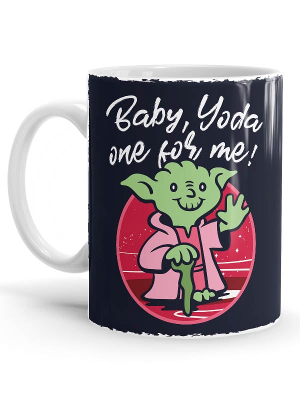 

Redwolf - Yoda One For Me - Star Wars Official Mug, Multi-coloured