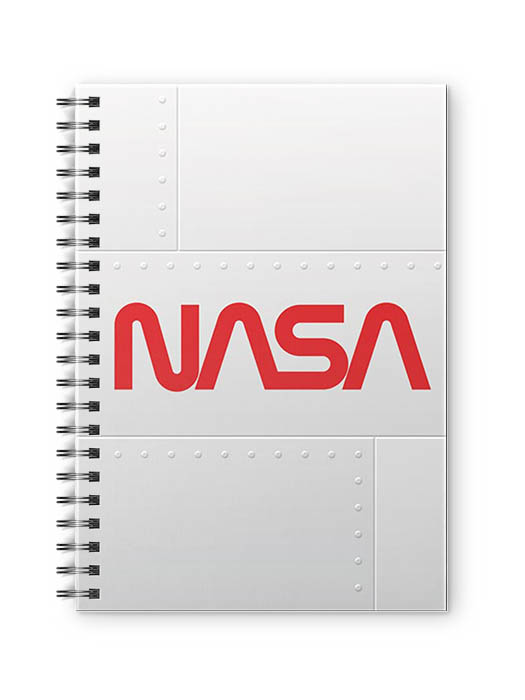 

Redwolf - NASA: Worm Logo - NASA Official Spiral Notebook, Multi-coloured