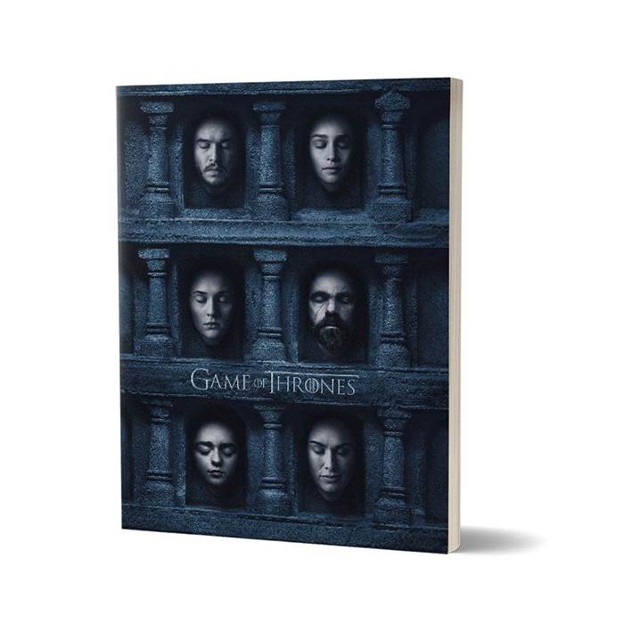 

Redwolf - Hall Of Faces - Game Of Thrones Official Notebook, Multi-coloured