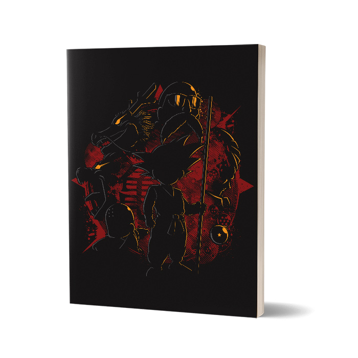 

Redwolf - Little Saiyan - Notebook, Black