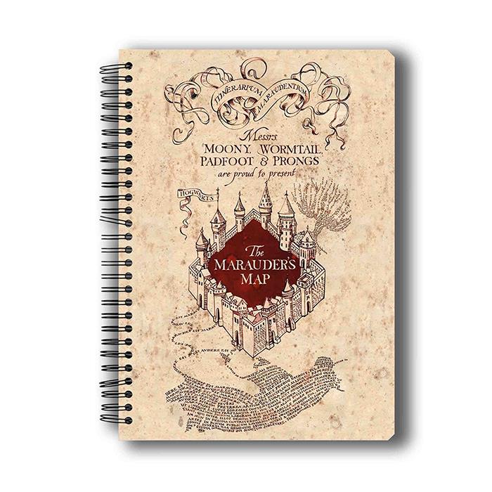 

Redwolf - Harry Potter : The Marauder's Map - Notebook