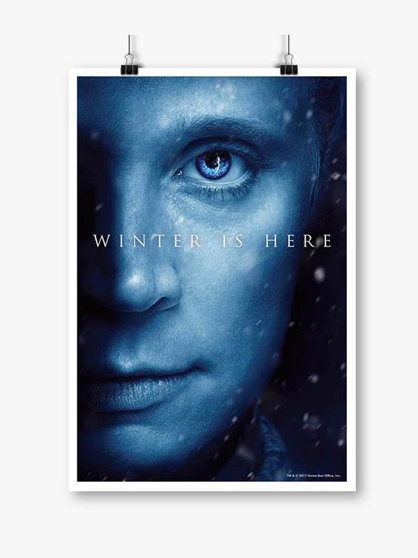 

Redwolf - Brienne Of Tarth: Winter Is Here - Game Of Thrones Official Poster