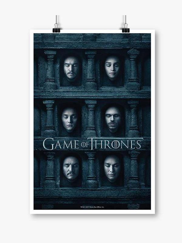 

Redwolf - Hall Of Faces 1 - Game Of Thrones Official Poster