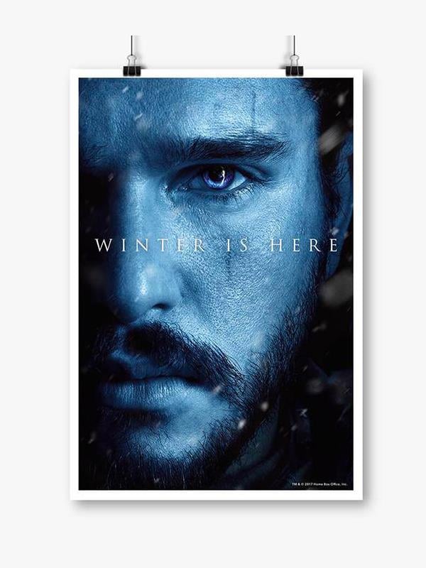 

Redwolf - Jon Snow: Winter Is Here - Game Of Thrones Official Poster