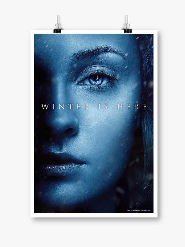 

Redwolf - Sansa Stark: Winter Is Here - Game Of Thrones Official Poster