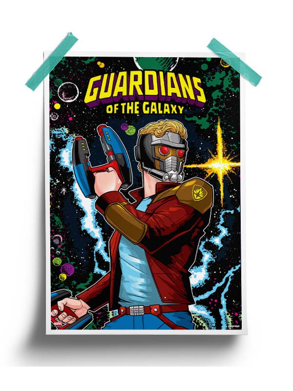 

Redwolf - Guardians Of The Galaxy: Comic Cover - Marvel Official Poster