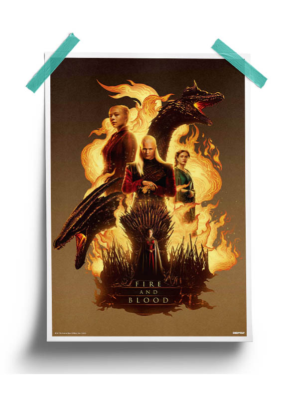 Poster Game of Thrones - Logo | Wall Art, Gifts & Merchandise 