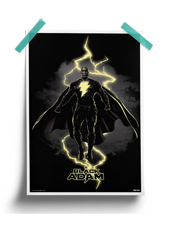 

Redwolf - Lightning Power - Black Adam Official Poster