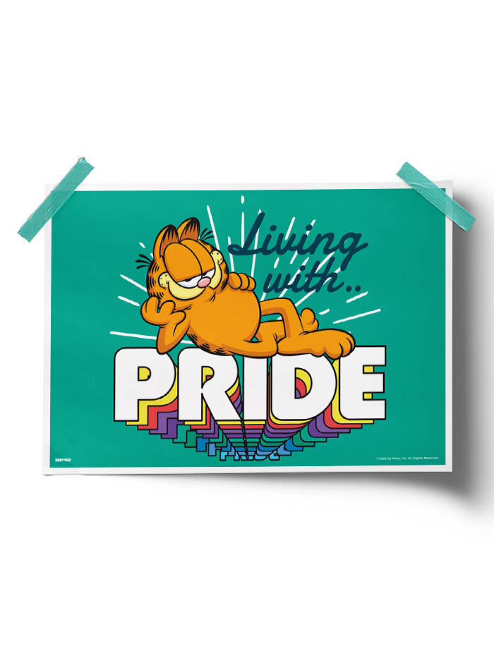 

Redwolf - Living With Pride - Garfield Official Poster