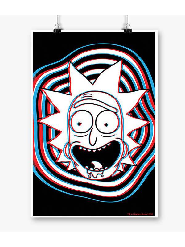 

Redwolf - Glitch - Rick And Morty Official Poster