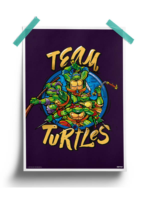 

Redwolf - Team Turtle - TMNT Official Poster